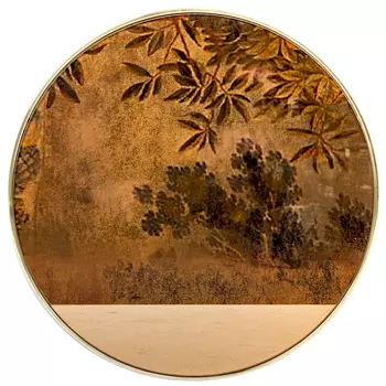 Зеркальное панно сото (object desire) коричневый 2 см.