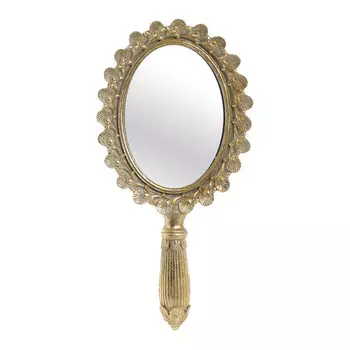 Зеркало acolyte (to4rooms) золотой 12x24x3.0 см.