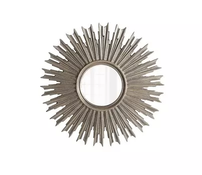 Зеркало эллисон (francois mirro) серебристый 100.0x100.0x5.0 см.