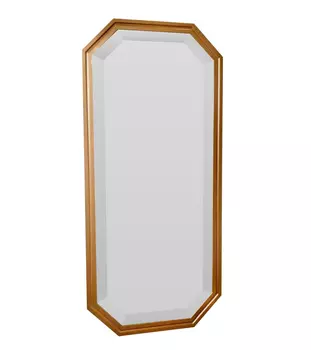 Зеркало andres (schumann) золотой 55x120x4 см.