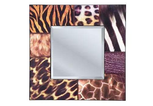 Зеркало animal (kare) мультиколор 70x70x4 см.