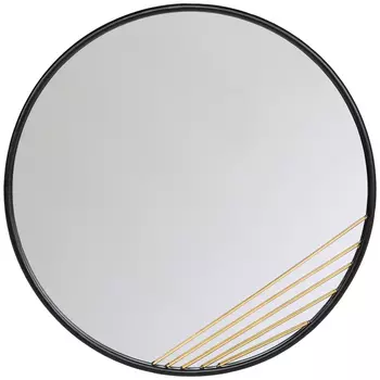 Зеркало «этуаль» (object desire) черный 60x60x3 см.