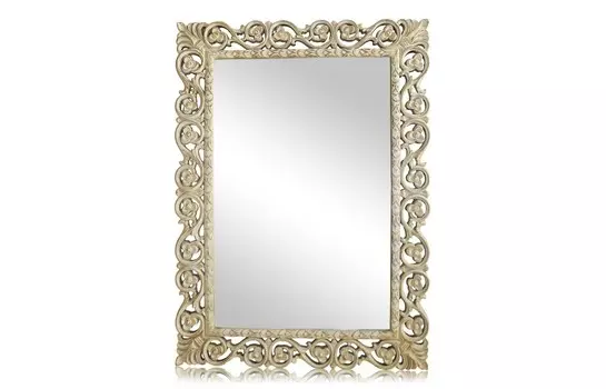 Зеркало бергамо (francois mirro) бежевый 84.0x115.0x4 см.