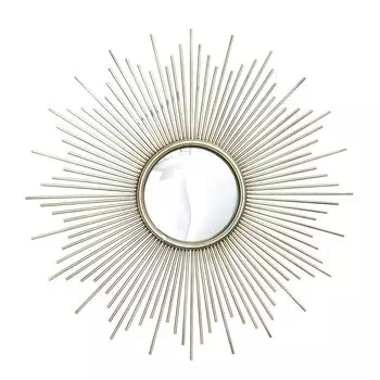 Зеркало брук (francois mirro) золотой 100.0x100.0x3.0 см.