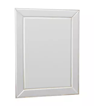 Зеркало carlisle (schumann) серебристый 90x120x4 см.