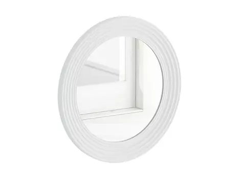 Зеркало cloud medium (ogogo) белый 4 см.