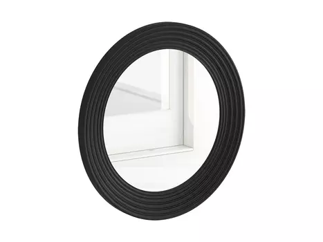 Зеркало cloud medium (ogogo) черный 4 см.