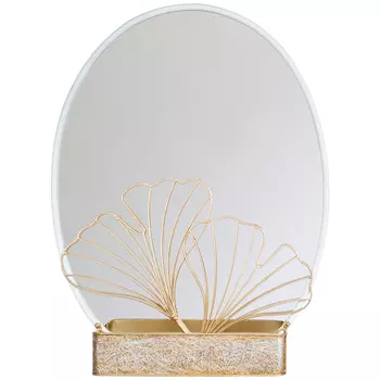 Зеркало «дали» (object desire) золотой 60x79x13 см.