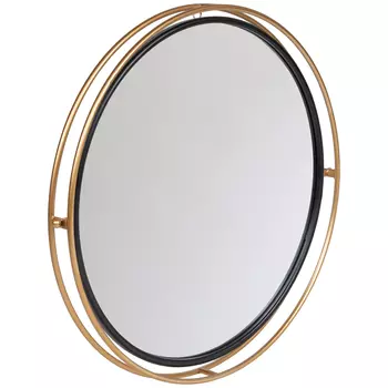 Зеркало «дейк» (object desire) черный 67x65x5 см.