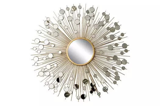 Зеркало декоративное (garda decor) золотой