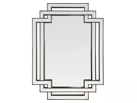 Зеркало delizia (bountyhome) серебристый 95x130x4 см.