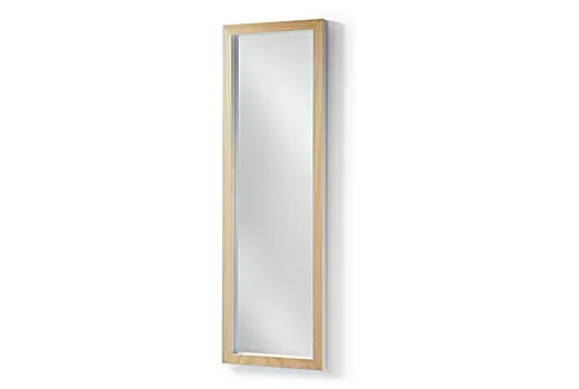 Зеркало drop (la forma) коричневый 48x148 см.