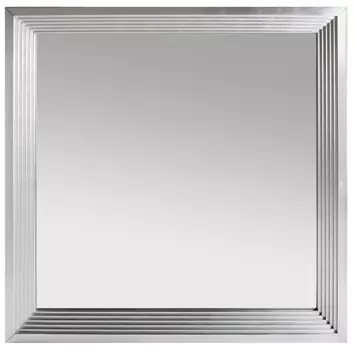 Зеркало enigma (зеркало с дефектом) (porada) серый 130x130 см.