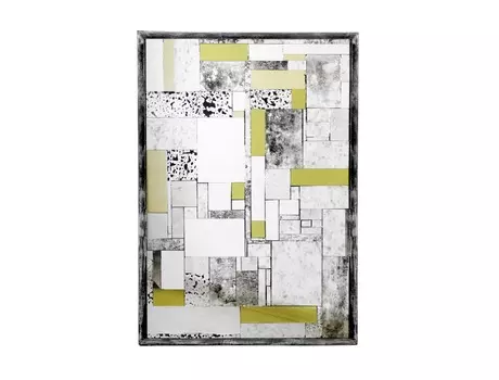 Зеркало fabrizio silver (bountyhome) серебристый 70.0x90.0x4.0 см.