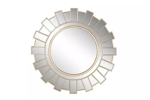 Зеркало (garda decor) золотой 100x100 см.