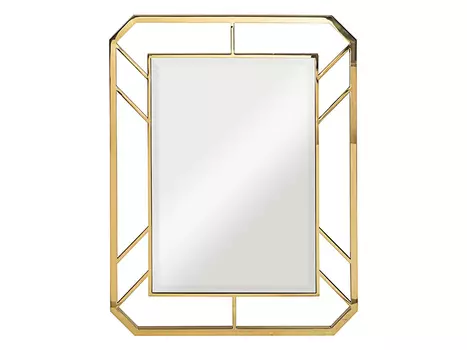 Зеркало (garda decor) золотой 71x91x2 см.