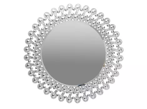 Зеркало goccia (kare) серебристый 90x90x2 см.