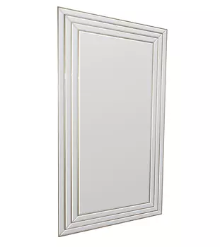 Зеркало hectar (schumann) серебристый 100x200x5 см.