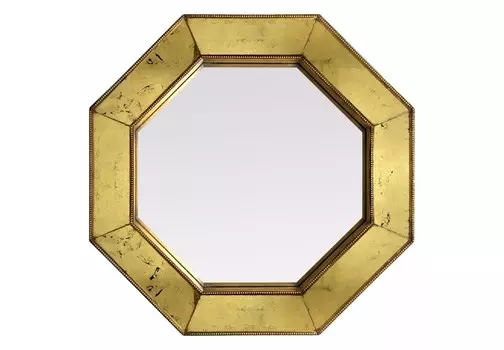 Зеркало jean (bountyhome) золотой 70.0x70.0x5.0 см.