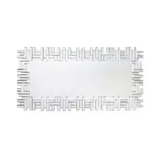 Зеркало kfh260 (garda decor) серый 116x57 см.