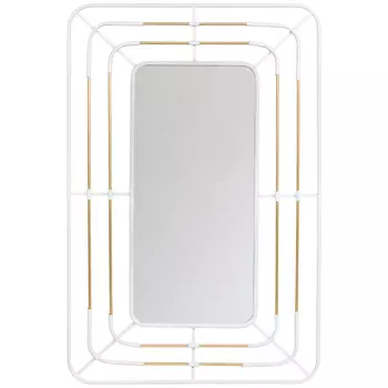 Зеркало «клод» (object desire) белый 79x119x3 см.