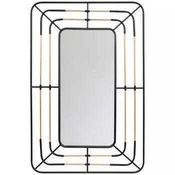 Зеркало «клод» (object desire) черный 79x119x3 см.