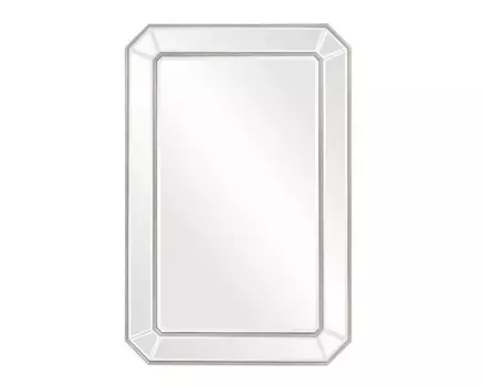 Зеркало леннокс (francois mirro) серебристый 60.0x90.0x3.0 см.