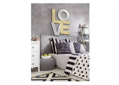 Зеркало love (schuller) золотой 60x80x1 см.