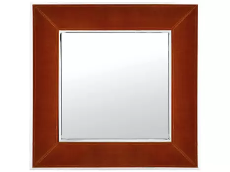 Зеркало luxury &amp; nobility (m-style) красный 90x90x5 см.