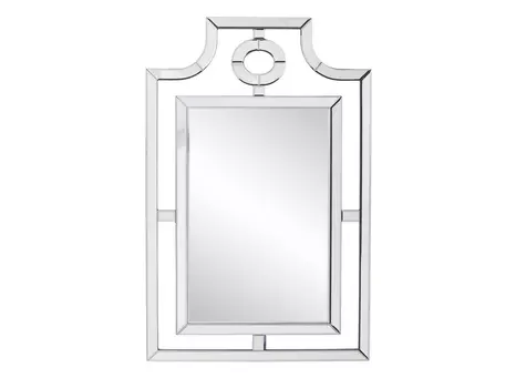 Зеркало мадлен (francois mirro) серебристый 75.0x115.0x2.0 см.