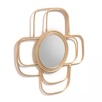 Зеркало maeve (la forma) бежевый 62x62x2 см.