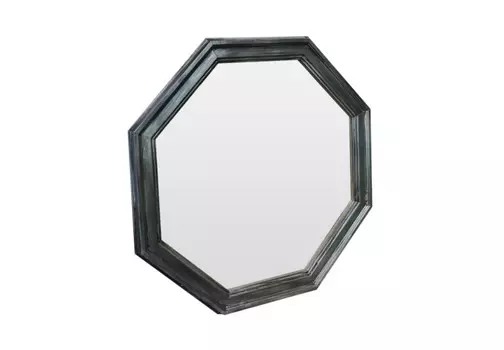 Зеркало магнит (bountyhome) черный 60.0x60.0x4.0 см.