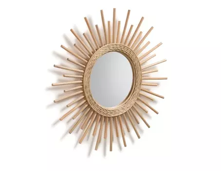 Зеркало marelli (la forma) коричневый 2 см.