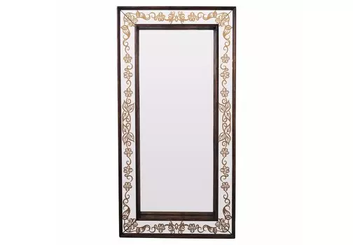 Зеркало mid exultancy (bountyhome) золотой 70.0x140.0x10.0 см.