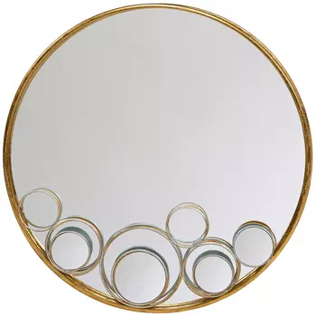 Зеркало «милле» (object desire) золотой 81x81x4 см.