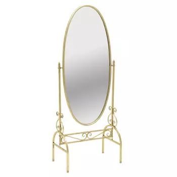 Зеркало напольное gayle (to4rooms) золотой 65.0x158.0x38.0 см.