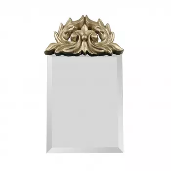 Зеркало настенное bari (inshape) золотой 15x28 см.