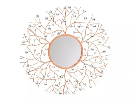 Зеркало настенное «бенуа роуз» (object desire) золотой 77x76x2 см.