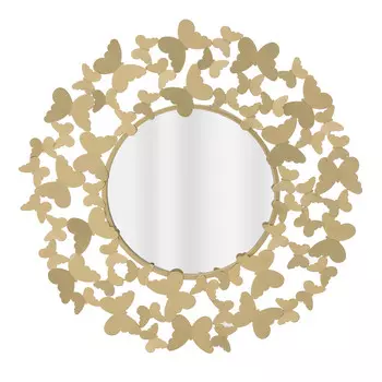 Зеркало настенное dirge (to4rooms) золотой 4 см.