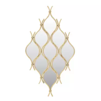 Зеркало настенное donatello (to4rooms) золотой 54.0x98.0x3.0 см.