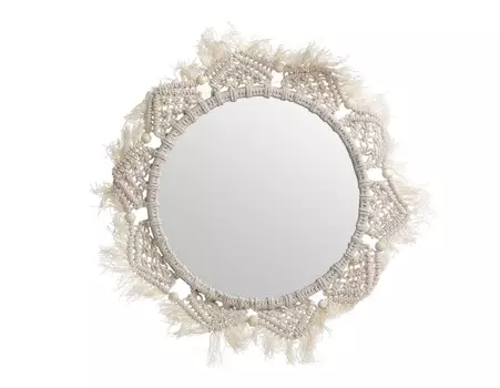 Зеркало настенное ericka (to4rooms) бежевый 4.0 см.