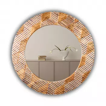 Зеркало настенное fashion adeptness (inshape) золотой