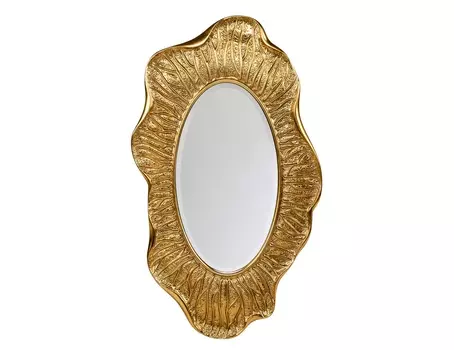 Зеркало настенное «гауди» (object desire) золотой 64x110x3 см.