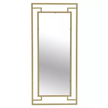 Зеркало настенное group (to4rooms) золотой 90.0x2.0x40.0 см.