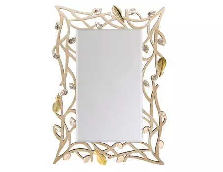 Зеркало настенное «хеджес» (object desire) золотой 70x100x4 см.