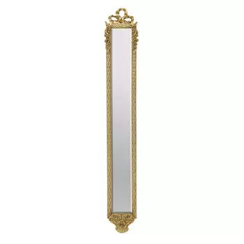 Зеркало настенное hugh (to4rooms) золотой 21.0x131.0x5.0 см.