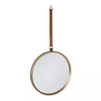 Зеркало настенное immianthe (to4rooms) золотой 46.0x87.0x2.5 см.