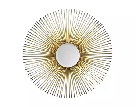 Зеркало настенное «казантип» (object desire) золотой 2 см.