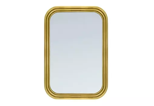 Зеркало настенное отони (ifdecor) золотой 70.0x110.0x5.0 см.