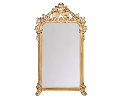 Зеркало настенное «полонез» (object desire) золотой 70x122x6 см.